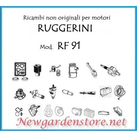 Non-original engine spare parts RUGGERINI RF91 cylinder piston gasket kit | NewgardenParts.com