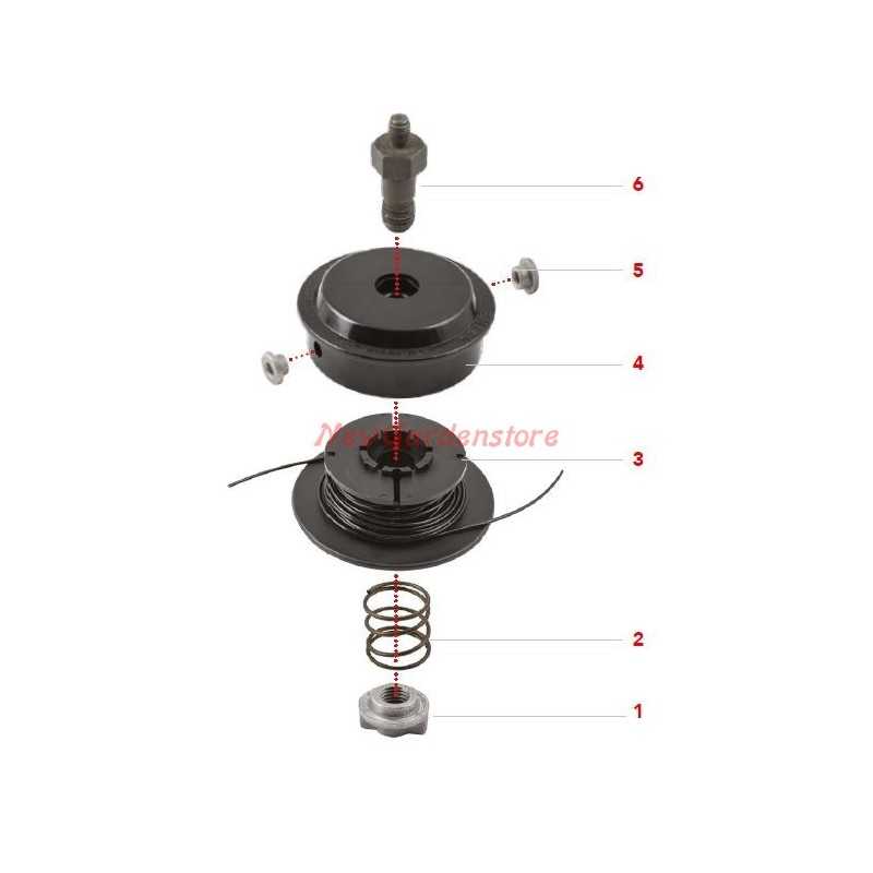 Replacement head number 3 lower body 270422