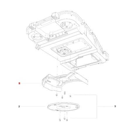 ORIGINAL BLUEBIRD Robot cortacésped protector de cuchilla NAVIMOW AB12.01.00.0190 | NewgardenParts.com