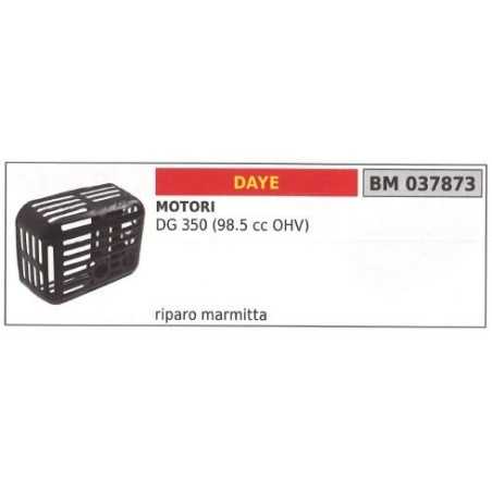 Silenciador de escape DAYE cortacésped DG 350 98cc OHV 037873 | NewgardenParts.com