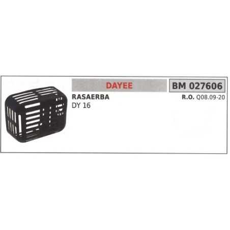 Silencieux DAYEE tondeuse à gazon DY 16 027606 | NewgardenParts.com