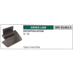 Protection de silencieux GREEN LINE débroussailleuse GREEN LINE GL 26 014613 | NewgardenParts.com