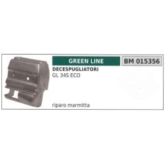Riparo Marmitta GREEN LINE decespugliatore GL 34S ECO 015356 | NewgardenParts.com