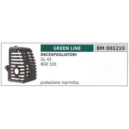 Protector de silenciador GREEN LINE Desbrozadora GREEN LINE GL 43 BGE 520 001219 | NewgardenParts.com
