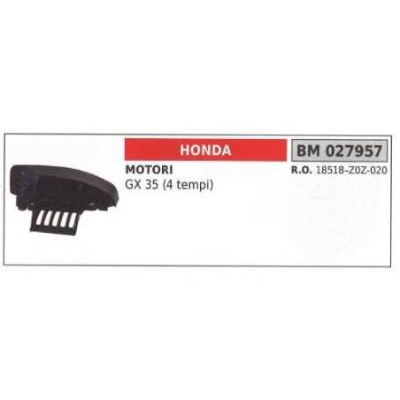 Couvercle de silencieux HONDA débroussailleuse GX 35 4-STROKE 027957 | NewgardenParts.com