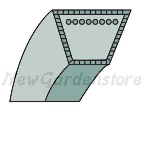 Correa trapezoidal HUSQVARNA tractor cortacésped AYP 535504501 | NewgardenParts.com