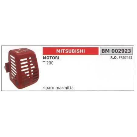 Riparo Marmitta MITSUBISHI decespugliatore T 200 002923 | NewgardenParts.com