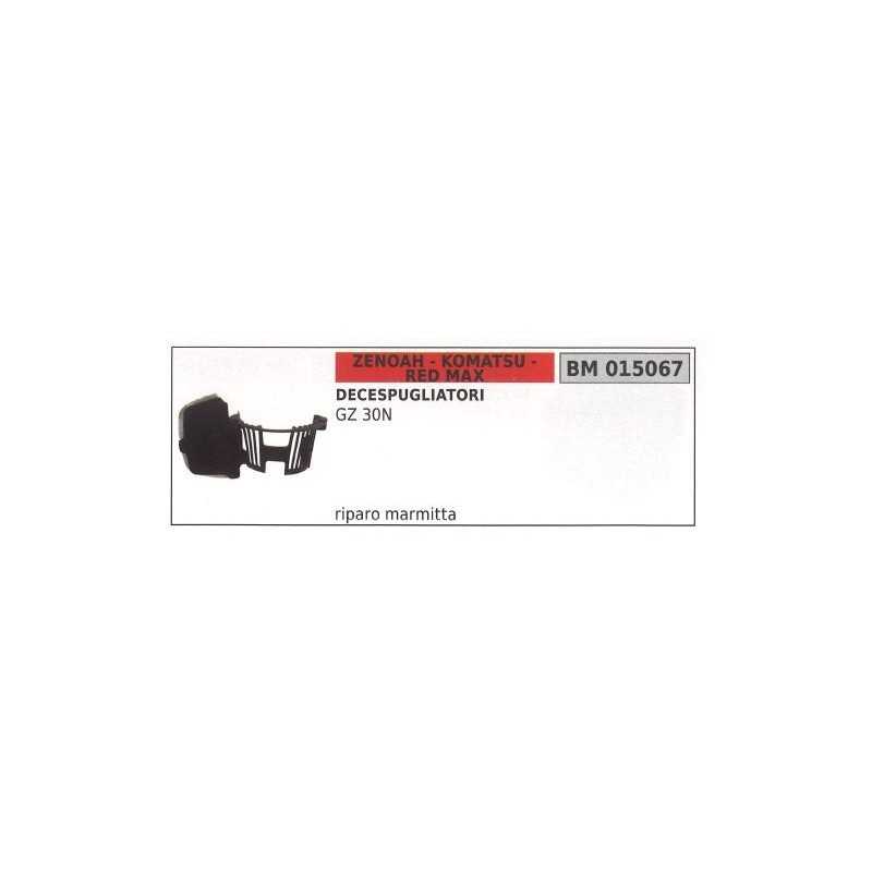 ZENOAH Schalldämpfer GZ 30N Freischneider 015067