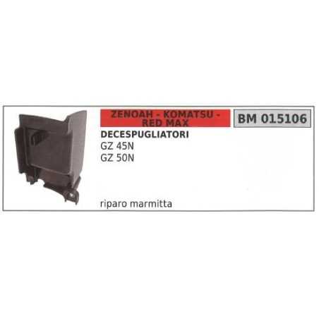 ZENOAH Protège-silencieux ZENOAH Débroussailleuse GZ 45N 50N 015106 | NewgardenParts.com