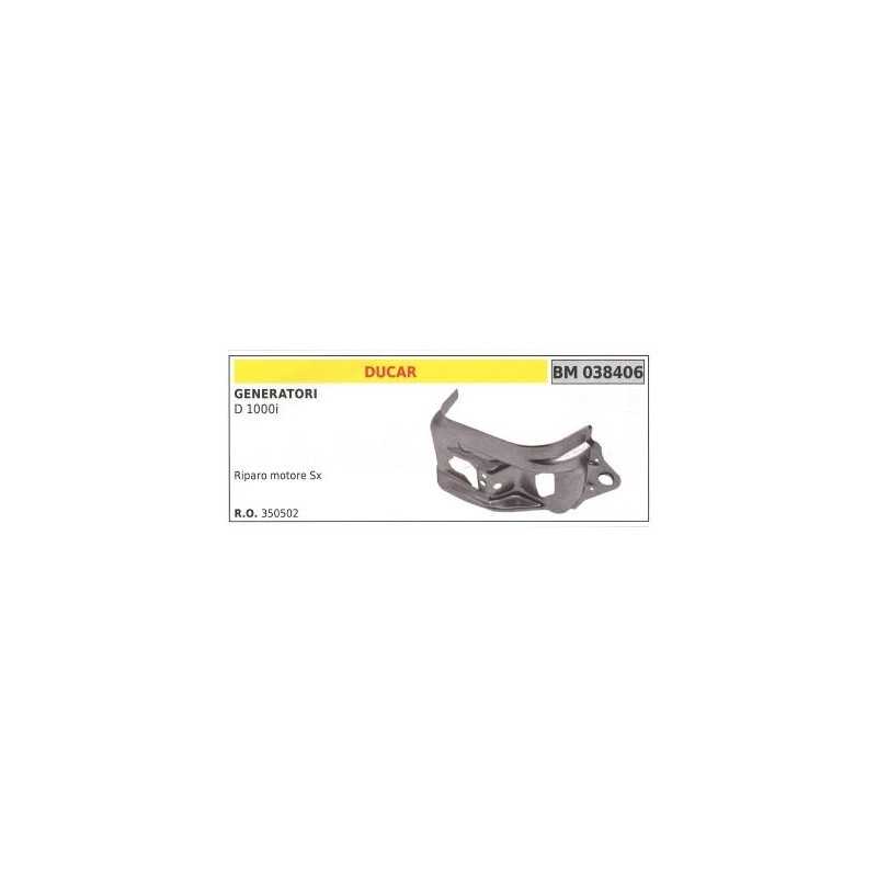 DUCAR left-hand engine cover for D 1000i generator
