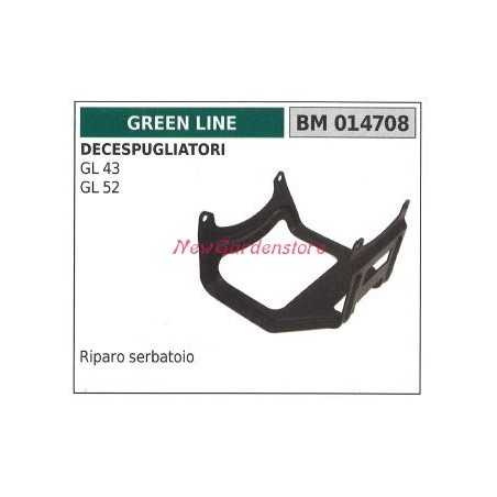 Fuel tank cover GREEN LINE brushcutter GL 43 52 engine 014708 | NewgardenParts.com