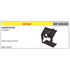 Riparo testa cilindro DUCAR per generatore D 2000i