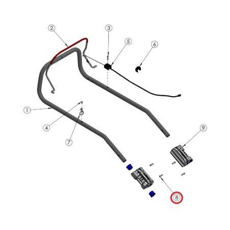 remache ORIGINAL GRIN cortacésped cortacésped bm46a - hm37 - hm4 PRT-0178 | NewgardenParts.com