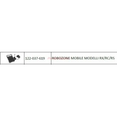 Robot cortacésped móvil Robozone modelos ROBOMOW RX/RC/RS 122-037-619