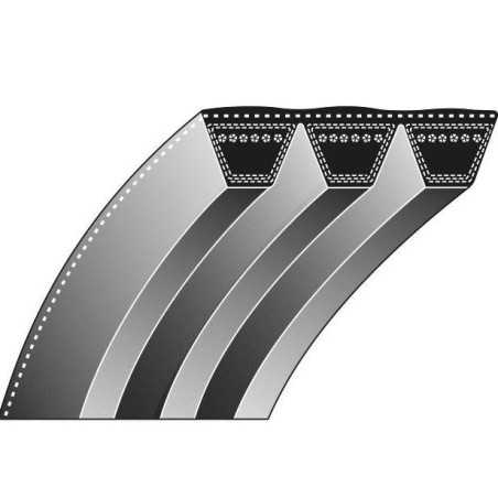 Trapezoidal belt lawn mower mower 108-045 KUBOTA | NewgardenParts.com
