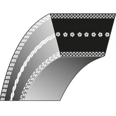 Correa trapezoidal para cortadora de césped 610-358 KYNAST