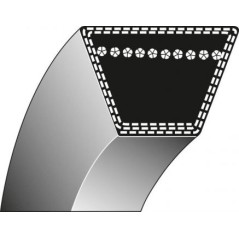 Trapezoidal belt 9.5 x 882 snow blower compatible TORO 71-5381
