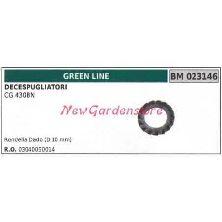Bevel gear nut washer GREENLINE brushcutter CG 430BN 023146 | NewgardenParts.com