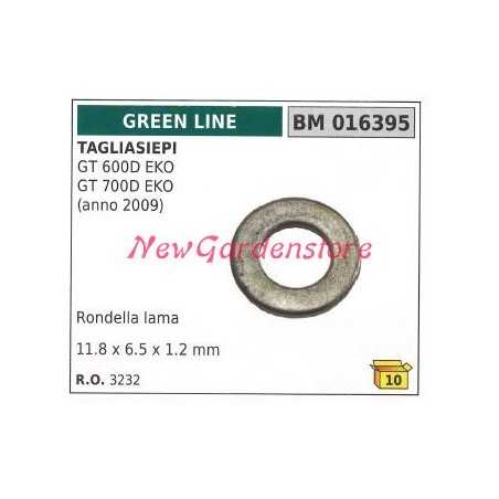 Blade washer GREENLINE hedge trimmer GT 600D EKO 700D EKO 016395 | NewgardenParts.com