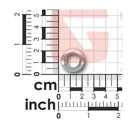 Rosetta conica D.8,7 X 16 X 1,9 ZNUNI8836 ORIGINALE GOLDONI 06180094 | NewgardenParts.com