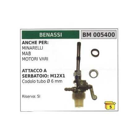 Robinet de carburant BENASSI motoculteur motoculteur rotatif 005400