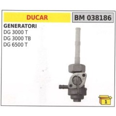 Grifo de combustible DUCAR generador DG 3000T 3000TB 6500T 038186 | NewgardenParts.com
