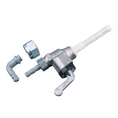 Rubinetto carburante filettatura  M16 x1 a sinistra  d. del tubo 6mm trattorino