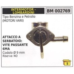 Fuel tap INTERMOTOR LOMBARDINI petrol and oil type 002769 | NewgardenParts.com