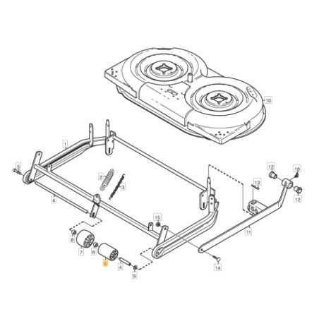 Rullo piatto trattorino modelli VILLA85M ORIGINALE STIGA 1134-2406-01 | NewgardenParts.com