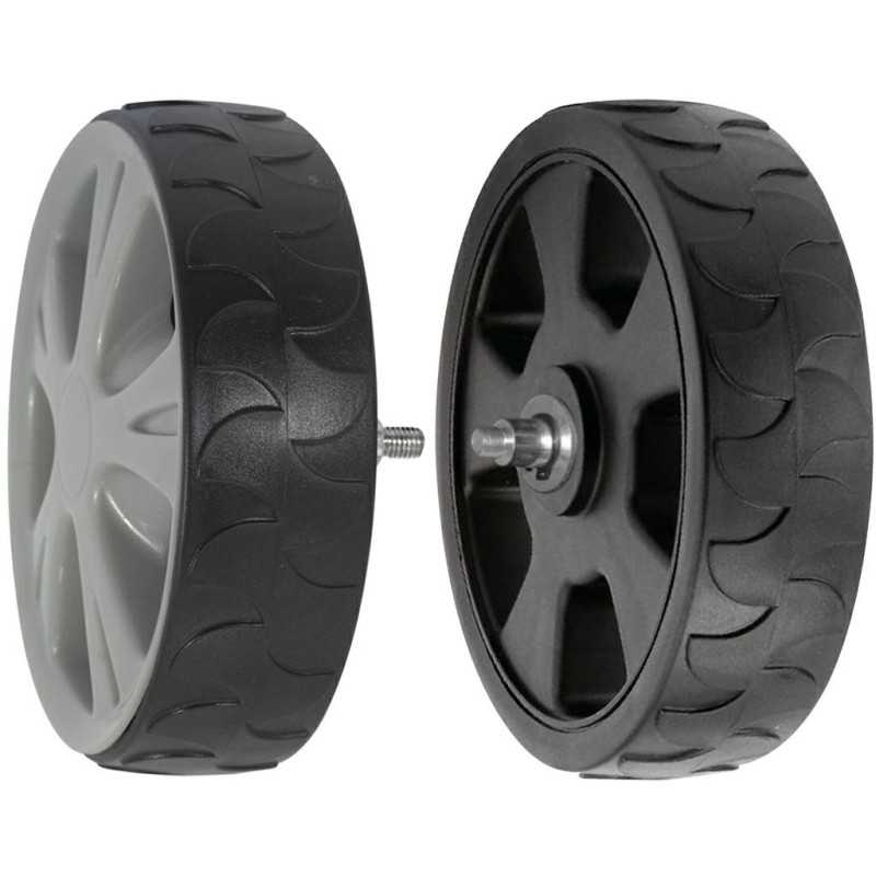 Kit 2 pezzi ruota Al-Ko coperchio e perno rasaerba tagliaerba tosaerba 440832