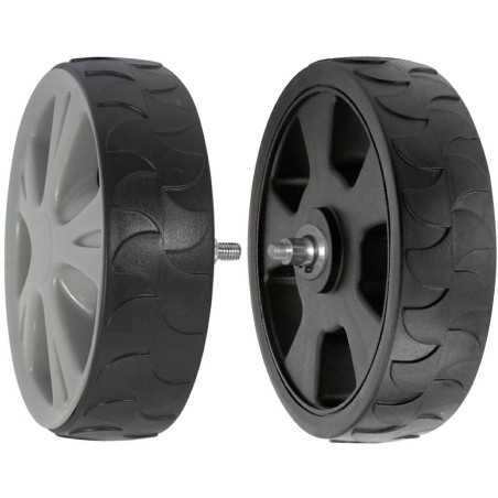 Kit 2 pezzi ruota Al-Ko coperchio e perno rasaerba tagliaerba tosaerba 440832 | NewgardenParts.com