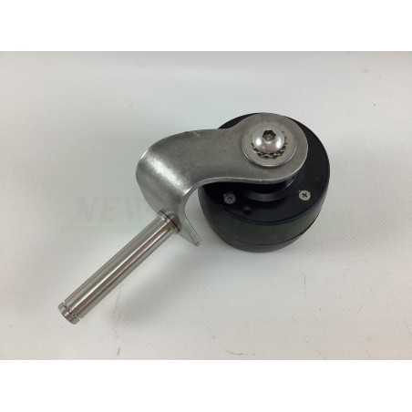 Rueda delantera 1 pieza diámetro 75mm con imanes ORIGINAL AMBROGIO robot L30 | NewgardenParts.com