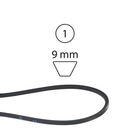 ORIGINAL STIGA correa de tracción cortacésped 420 PD 135063710/0 | NewgardenParts.com