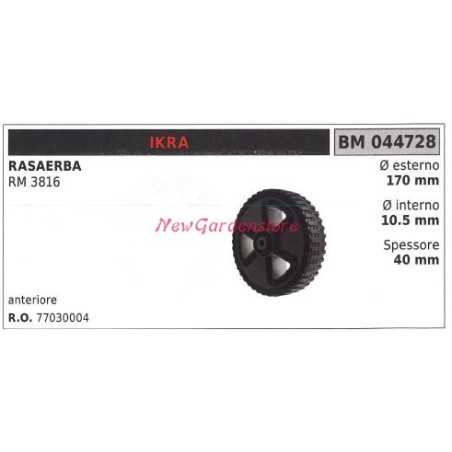 Front wheel IKRA lawn mower mower RM 3816 044728 | NewgardenParts.com