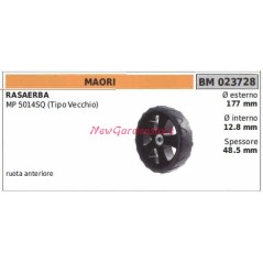 MAORI lawn mower mower front wheel MP 5014SQ 023728 | NewgardenParts.com
