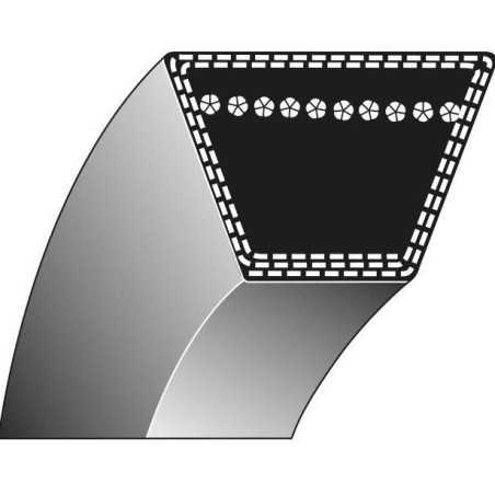 Original STIGA 12.7x1803 La PARK 105 COMBI 4WD correa trapezoidal segadora | NewgardenParts.com