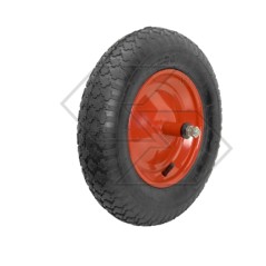 Wheel with tyre for wheelbarrow trolley for motor mower | NewgardenParts.com