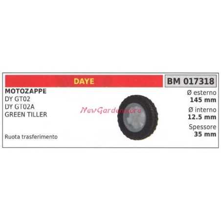 Rueda DAYE motoazada DY GT02 02A motocultor 017318 | NewgardenParts.com