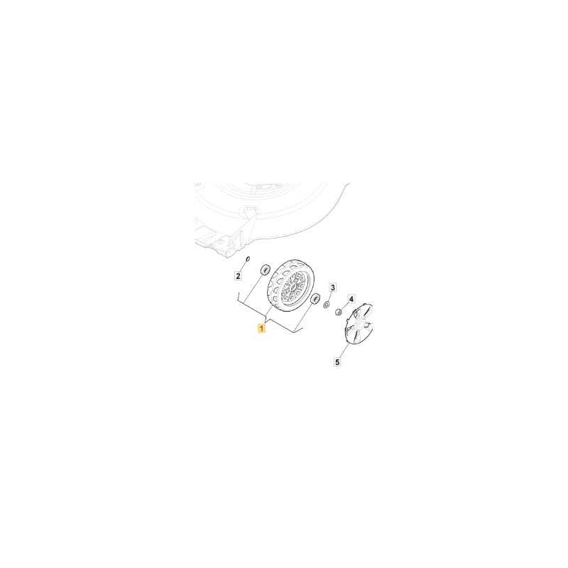 ORIGINAL STIGA Akku-Rasenmäherrad 200 mm 381007814/0