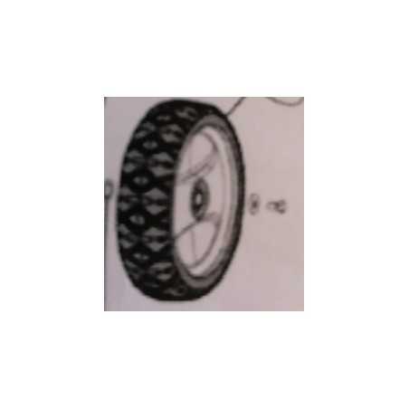 Rad 180 mm Durchmesser ohne Getriebe AKTIV für Rasenmäher 4850 | NewgardenParts.com