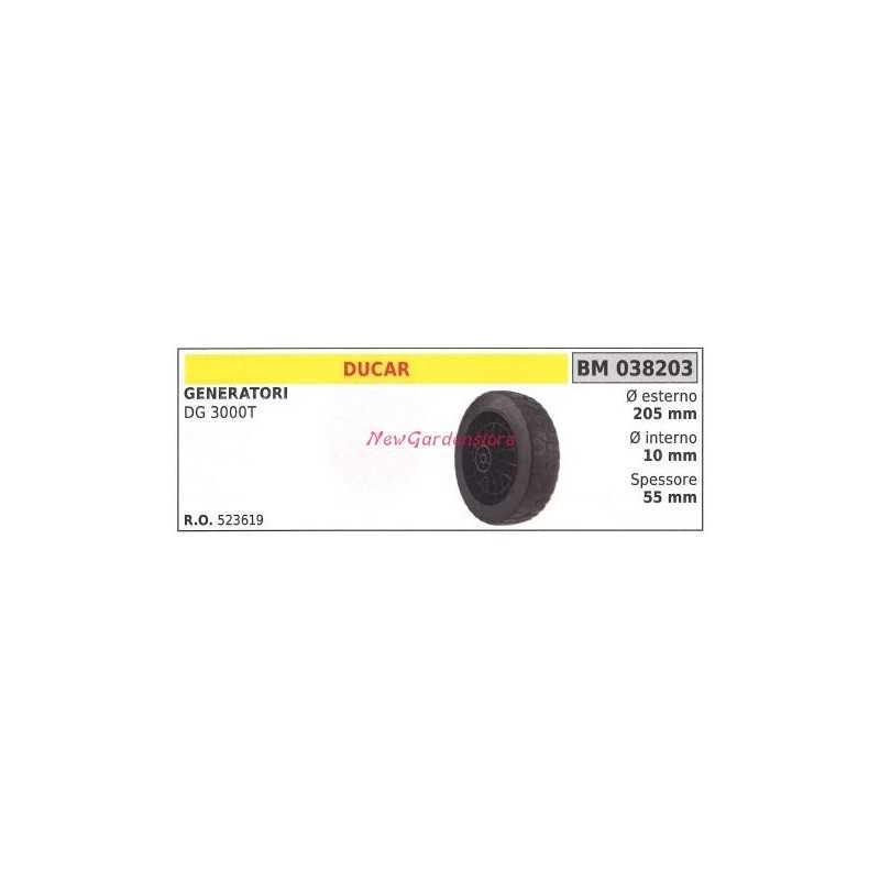 Rueda generador DUCAR DG 3000T 038203