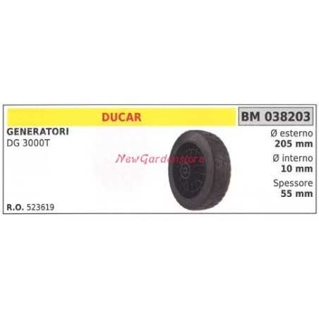DUCAR generator wheel DG 3000T 038203 | NewgardenParts.com