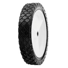 Plastic mower wheel compatible SNAPPER models 1-2496 1-4604 1-5496 | NewgardenParts.com