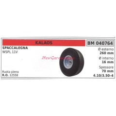 Ruota KALAOS spaccalegna WSPL 11V 040764 | NewgardenParts.com