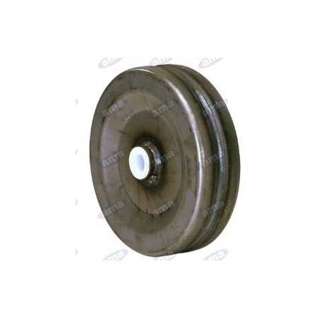 Ruota lamiera con boccola in nylon autolubrificante per carriola | NewgardenParts.com