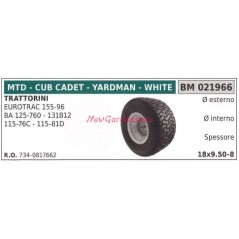 MTD Rasentraktor Mähwerk Rad eurotrac 155-96 021966 | NewgardenParts.com