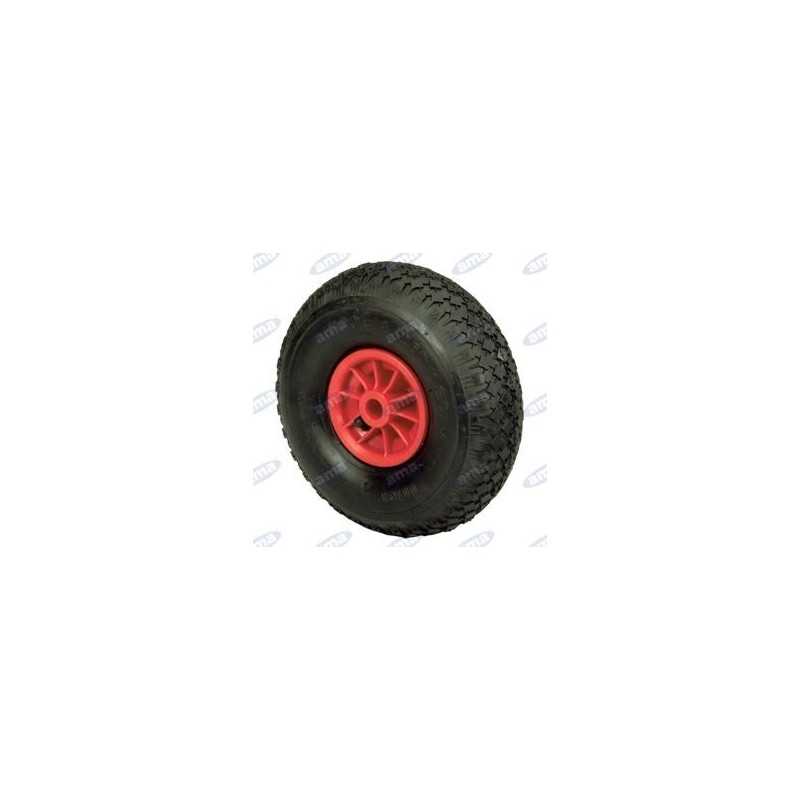 Ruota pneumatica diametro 260x85mm mozzo rullini, 2PR per carriola
