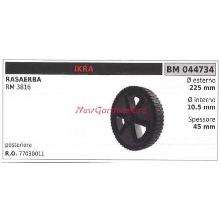 Roue arrière de la tondeuse IKRA RM 3816 044734 | NewgardenParts.com