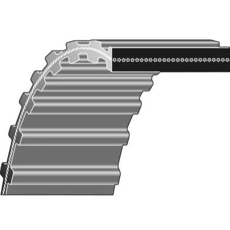 Correa trapezoidal para cortadora de césped AXXOM AG122 | NewgardenParts.com