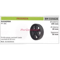PROGREEN Roue de coupe pour tondeuse à gazon PY 16C 035628 | NewgardenParts.com